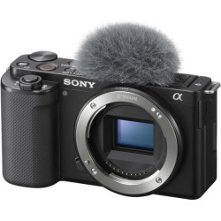 Sony Alpha ZV-E10 | Caméra Vlog à objectif interchangeable sans miroir APS-C (écran pivotant pour le vlogging, vidéo 4K, mise au