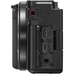 Sony Alpha ZV-E10 | Caméra Vlog à objectif interchangeable sans miroir APS-C (écran pivotant pour le vlogging, vidéo 4K, mise au