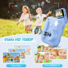Appareil Photo Instantané Enfants,1080P Appareil Photo Enfant avec 5 Rouleaux de Papier,Carte 32GB et Stylos de Couleur,Appareil
