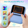 Appareil Photo Instantané Enfants,1080P Appareil Photo Enfant avec 5 Rouleaux de Papier,Carte 32GB et Stylos de Couleur,Appareil