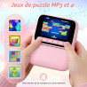 Appareil Photo Instantané Enfants,1080P Appareil Photo Enfant avec 5 Rouleaux de Papier,Carte 32GB et Stylos de Couleur,Appareil