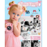 Appareil Photo Instantané Enfants, 1080P Appareil Photo Numérique Enfant & Caméra Vidéo avec Carte de 32GB & Papier d'impression