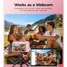 Appareil Photo Numérique 4K Digital: 64MP Appareil Photo Compact pour Vidéo avec Écran 3" Abattable 180° Digital Camera Zoom 16X