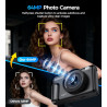 Appareil Photo Numérique 4K Digital: 64MP Appareil Photo Compact pour Vidéo avec Écran 3" Abattable 180° Digital Camera avec Zoo