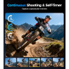 Appareil Photo Numérique 4K Digital: 64MP Appareil Photo Compact pour Vidéo avec Écran 3" Abattable 180° Digital Camera avec Zoo