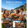 Appareil Photo Numérique 4K Digital: 64MP Appareil Photo Compact pour Vidéo avec Écran 3" Abattable 180° Digital Camera avec Zoo