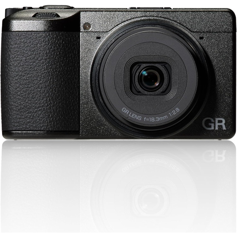 Appareil photo numérique compact haut de gamme Ricoh GR IV [Distance focale 28 mm] [Capteur CMOS APS-C 25,7 Mpx] [Démarrage rapi