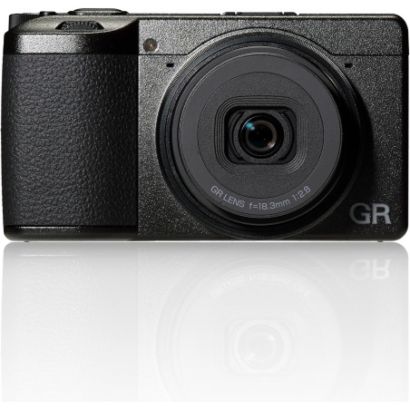 Appareil photo numérique compact haut de gamme Ricoh GR IV [Distance focale 28 mm] [Capteur CMOS APS-C 25,7 Mpx] [Démarrage rapi