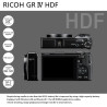 RICOH GR IV HDF, modèle amélioré du GR IV avec filtre de diffusion intégré. Appareil photo numérique compact haut de gamme ultim
