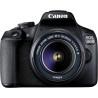 Canon EOS 2000d | Appareil Photo Réflex + (APS-C, 24.1 MP, WiFi, Full HD) + Objectif EF-S 18-55mm f/3,5-5,6 DC III, Noir