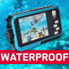 AgfaPhoto Realishot WP8000 - Appareil Photo Numérique Étanche, 3m/10, 24 MP, Vidéo Full HD, Double écran LCD, Zoom Digital 16x, 