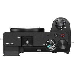 Sony Alpha 6700 | Appareil Photo Hybride APS-C (26Mp BSI, Mise au Point AF basée sur l'IA, stabilisation d'image sur 5 Axes, Écr