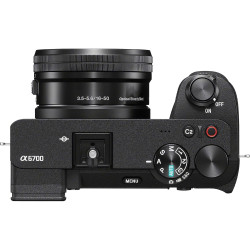 Sony Alpha 6700 | Appareil Photo Hybride APS-C INCL. 16-50mm Objectif (Mise au Point AF basée sur l'IA, stabilisation d'image su