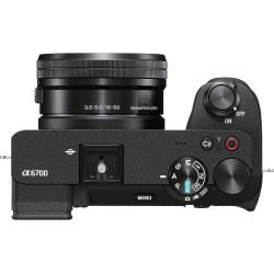 Sony Alpha 6700 | Appareil Photo Hybride APS-C INCL. 16-50mm II Objectif (Mise au Point AF basée sur l'IA, stabilisation d'image