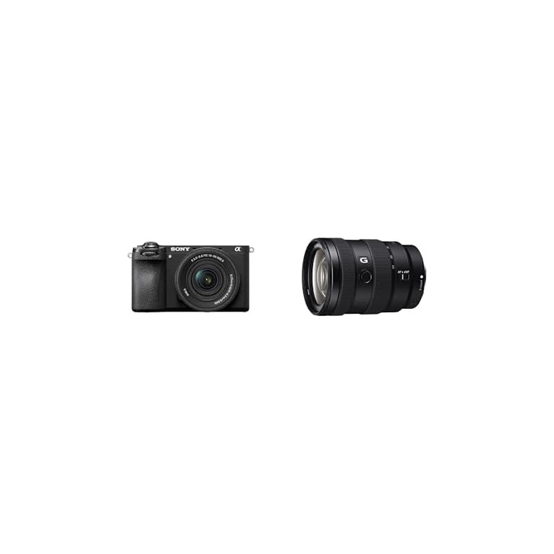 Sony Alpha 6700 (APS-C) - Appareil Photo Hybride avec Objectif 16-50 mm II – autofocus IA, stabilisation 5 Axes, vidéo 4K 120p +