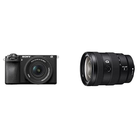 Sony Alpha 6700 (APS-C) - Appareil Photo Hybride avec Objectif 16-50 mm II – autofocus IA, stabilisation 5 Axes, vidéo 4K 120p +