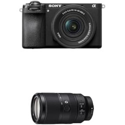 Sony Alpha 6700 (APS-C) - Appareil Photo Hybride avec Objectif 16-50 mm II – autofocus IA, stabilisation 5 Axes, vidéo 4K 120p +