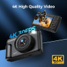 4K Appareil Photo Numérique Compact: 64MP Digital Camera avec 16X Zoom IPS Écran Rabattable Camescope - Cadeau pour Débutants En
