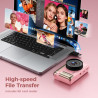 4K Appareil Photo Numérique Compact: 64MP Digital Camera avec 16X Zoom IPS Écran Rabattable Camescope - Cadeau pour Débutants En