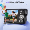Appareil Photo Numérique Compact: 16X Zoom 48MP Digital Camera - Appareils Numérique Enfant 1080P Camera Vlog - Appareil Photo N