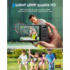 64Go Appareil Photo Numérique Enfant: 48MP Caméra Anti-secousse Photographie Vlogging Caméra pour Youtube 16X Zoom Numérique Pho