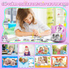Appareil Photo Instantané Enfants, CAMCLID 2,4" Écran Appareil Photo Numérique Enfant avec Carte TF 32GB et Papier Photo Imprimé