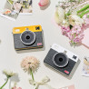 KODAK Mini Shot 3 Retro 4Pass 2-in-1 Appareil Photo Instantané et Imprimante Photo Portable (7,6x7,6cm) + Paquet avec 38 Feuille