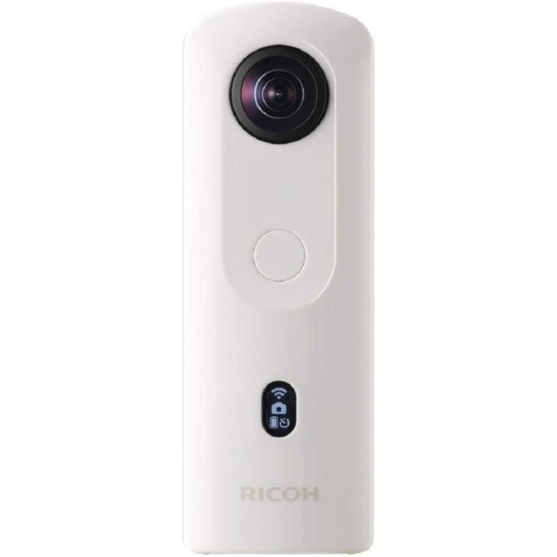 RICOH Theta SC2 - Bleu Camera 360° Video 4K avec stabilistation Haute résolution d'image Transfert de données Haute Vitesse Capt