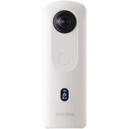 RICOH Theta SC2 - Bleu Camera 360° Video 4K avec stabilistation Haute résolution d'image Transfert de données Haute Vitesse Capt