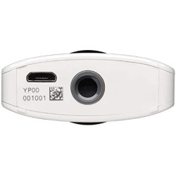 RICOH Theta SC2 - Bleu Camera 360° Video 4K avec stabilistation Haute résolution d'image Transfert de données Haute Vitesse Capt
