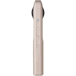 Ricoh theta sc2 beige camera 360° vidéo 4k avec stabilisation haute résolution d'image transfert de données haute vitesse captur