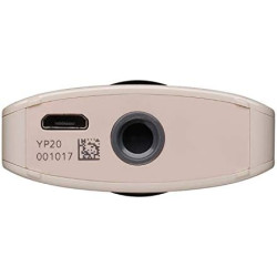 Ricoh theta sc2 beige camera 360° vidéo 4k avec stabilisation haute résolution d'image transfert de données haute vitesse captur