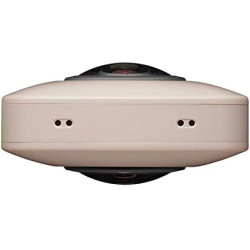 Ricoh theta sc2 beige camera 360° vidéo 4k avec stabilisation haute résolution d'image transfert de données haute vitesse captur