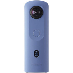 RICOH Theta SC2 Blanc Camera 360° Video 4K avec stabilistation Haute résolution d'image Transfert de données Haute Vitesse Captu