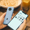 RICOH Theta SC2 Blanc Camera 360° Video 4K avec stabilistation Haute résolution d'image Transfert de données Haute Vitesse Captu