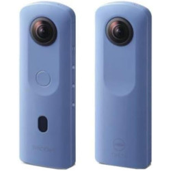 RICOH Theta SC2 Blanc Camera 360° Video 4K avec stabilistation Haute résolution d'image Transfert de données Haute Vitesse Captu