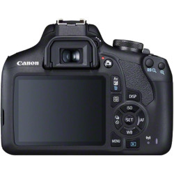 Canon EOS 2000d | Appareil Photo Réflex + (APS-C, 24.1 MP, WiFi, Full HD) + 2ème Batterie + Objectif EF-S 18-55mm f/3,5-5,6 is I