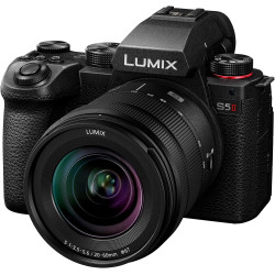 Panasonic Lumix S5M2 - Appareil Photo Hybride Plein Format + Objectif Lumix S 20-60mm F3.5-5.6 (24MP, AF Phase, Double Stab, Vid