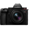 Panasonic DC-S5M2NE Appareil Photo Plein Format + Objectif Lumix S 18-40mm(Enregistrement vidéo 4K 60P et 6K 30P, écran Flip, Wi