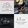 Panasonic DC-S5M2N-PACK LUMIX S5M2E Appareil Photo Plein Format 24,2Mpx, Enregistrement Open Gate, Phase Hybrid AF, Active I.S.,