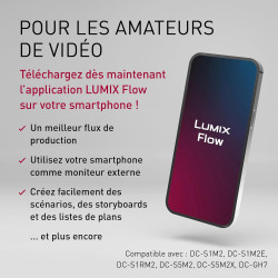 Panasonic Lumix S5M2 I Appareil Photo Hybride Plein Format (24MP, Autofocus Phase, Double Stabilisation, Vidéo 6K 10bit illimité