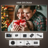 Appareil Photo Numérique 4K, Appareil Photo Compact 48MP 16X Digital Zoom à Écran Rabattable à 180° Avec Autofocus, Flash, Stati