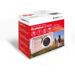 AgfaPhoto Realishot DC5200 - Appareil Photo Compact, 21MP, Ecran LCD 2,4", Zoom Digital 8X, Vidéo HD 720p, Batterie Lithium, Car