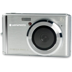 AgfaPhoto Realishot DC5200 - Appareil Photo Compact, 21MP, Ecran LCD 2,4", Zoom Digital 8X, Vidéo HD 720p, Batterie Lithium, Car