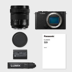 Panasonic Lumix S9 | Appareil Photo Hybride Plein Format, 24MP, Autofocus Phase, Double Stab, 6K Open Gate, Rafale AFC 30ips, Ap