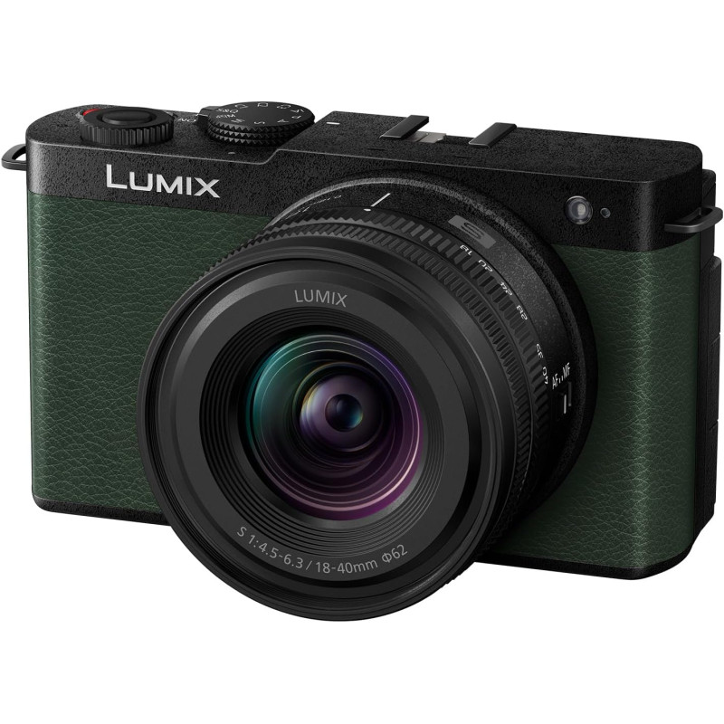 Panasonic Lumix S9 | Appareil Photo Hybride Plein Format + Objectif Lumix S 18-40mm F4.5-6.3 (24MP, Autofocus Phase, Double Stab
