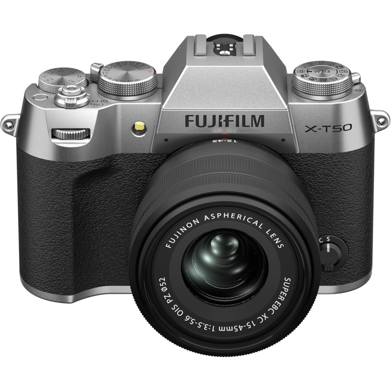 FUJIFILM X-T50 Gris / 15-45mm Kit