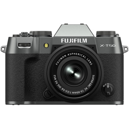 FUJIFILM X-T50 Anthracite / 15-45mm Kit