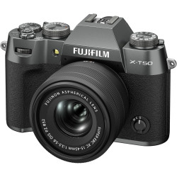 FUJIFILM X-T50 Anthracite / 15-45mm Kit