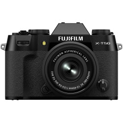 FUJIFILM X-T50 Noir / 15-45mm Kit